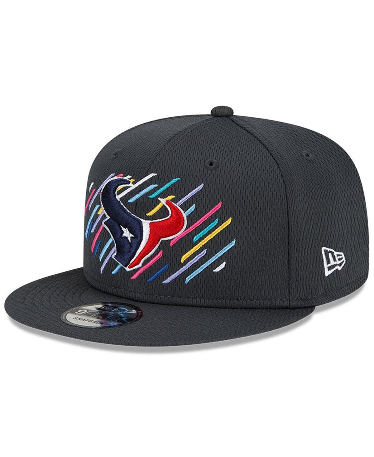 

Мужская темно-серая регулируемая кепка Snapback Houston Texans 2021 NFL Crucial Catch 9FIFTY Snapback New Era