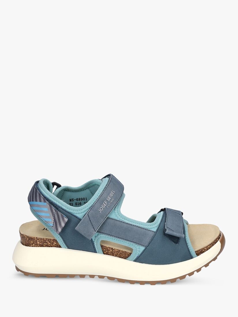 

Босоножки Josef Seibel Annie 01 с кожаной стелькой, синий комби
