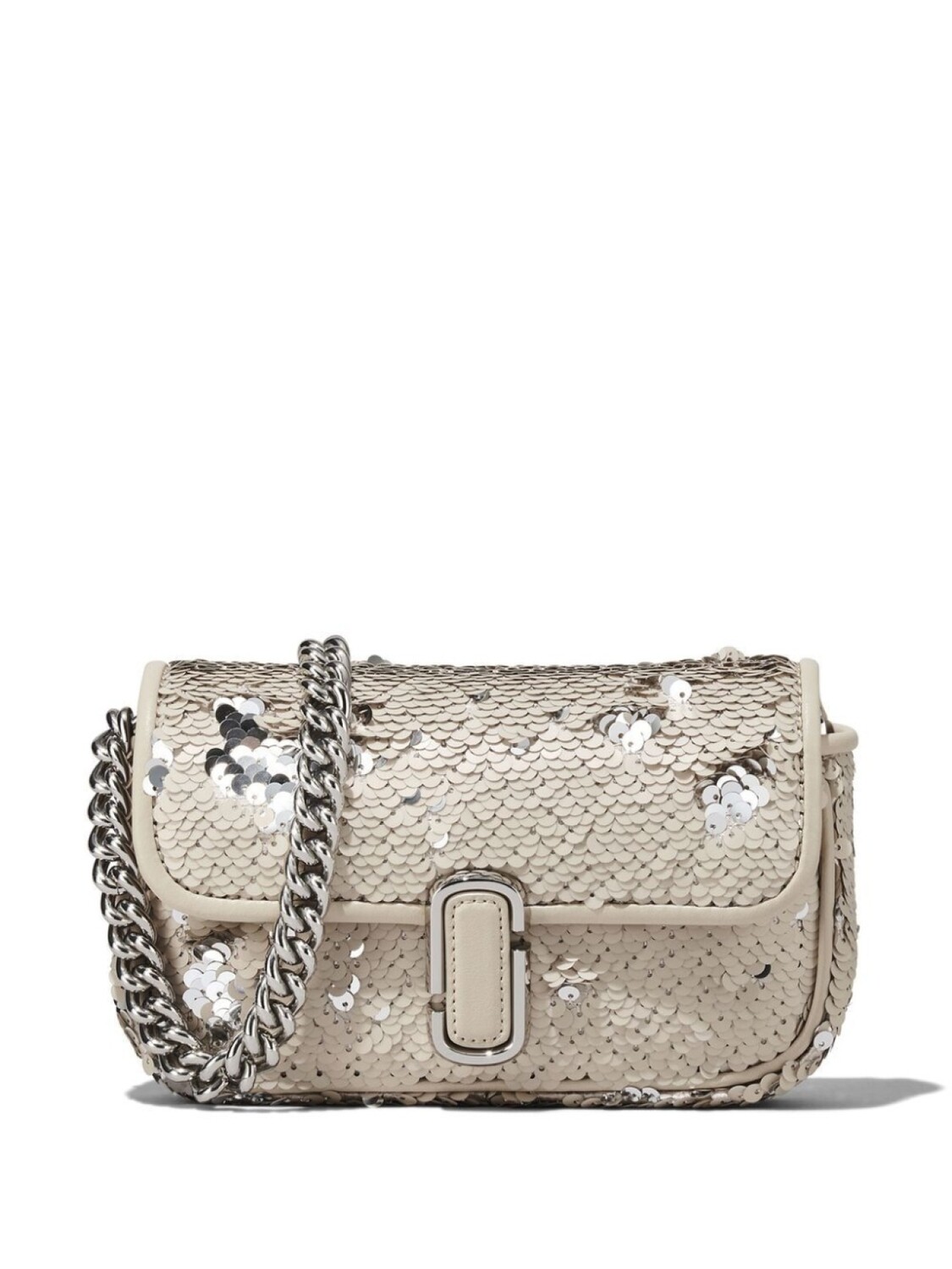 

Marc Jacobs сумка на плечо The Mini, серебристый