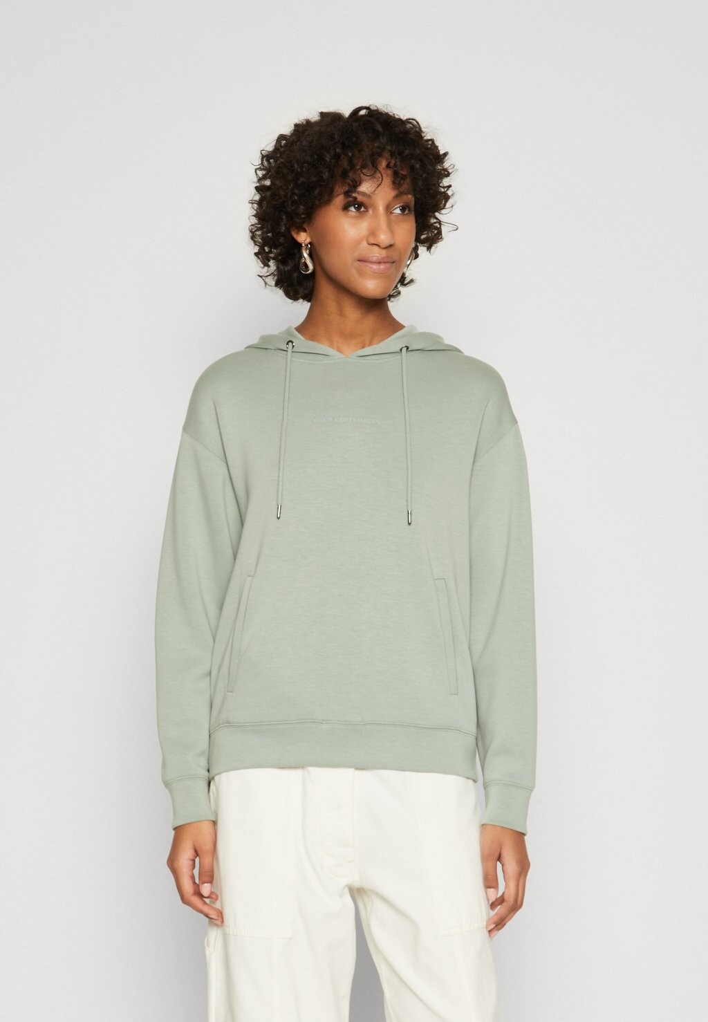 

Толстовка LOGO HOOD MSCH Copenhagen, цвет green