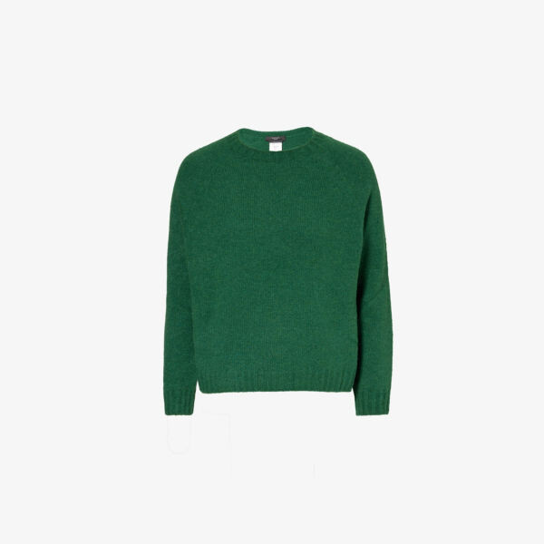 

Вязаный джемпер Ghiacci из смеси шерсти альпака Weekend Max Mara, голубой