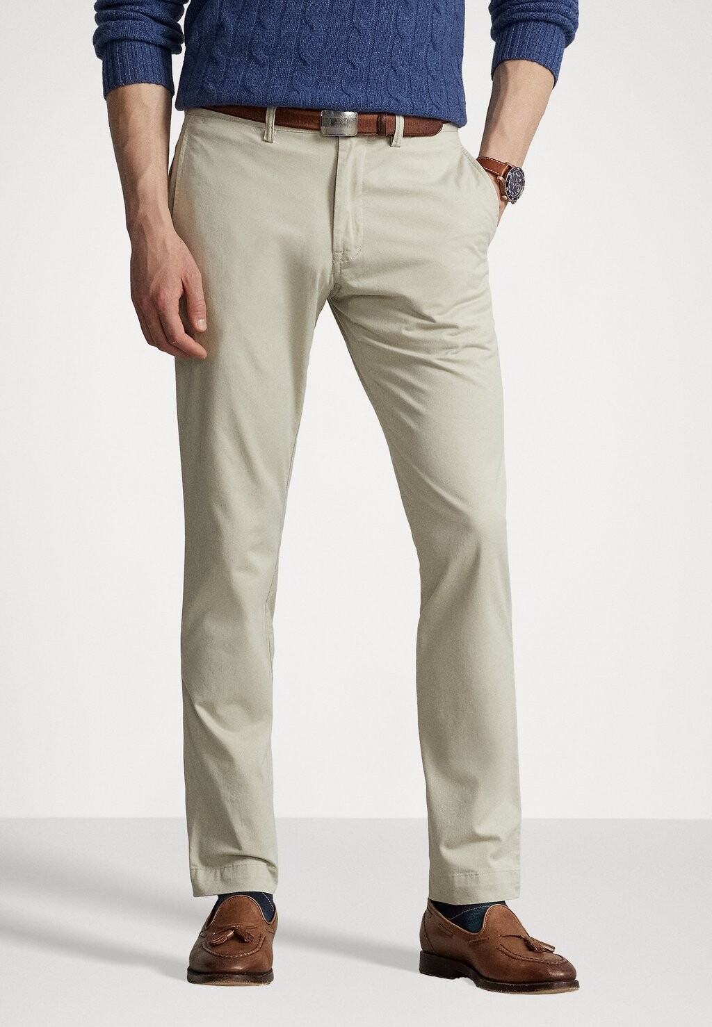 

Чинос БРЮКИ Polo Ralph Lauren, классический камень