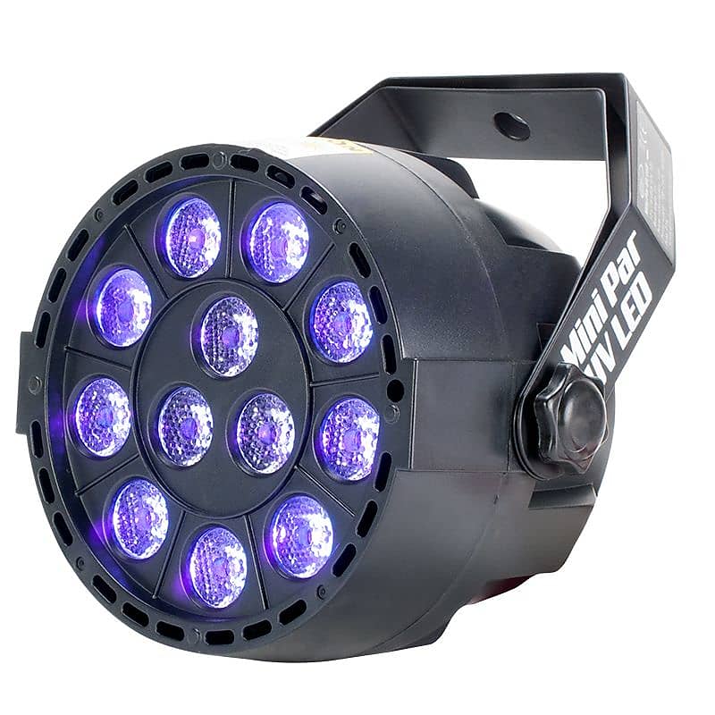 Освещение Eliminator Lighting Mini Par UV LED DJ and Club Lighting
