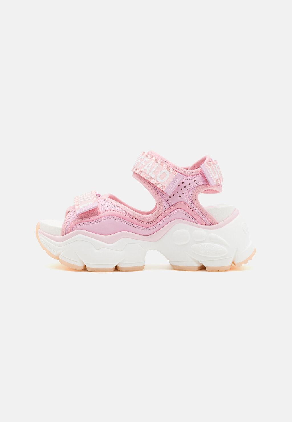 

Босоножки на платформе BINARY Buffalo, цвет pink