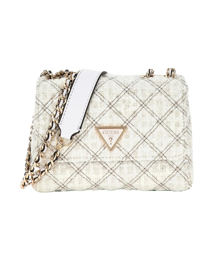 

Миниатюрная сумка через плечо с пайетками giully Guess, белый
