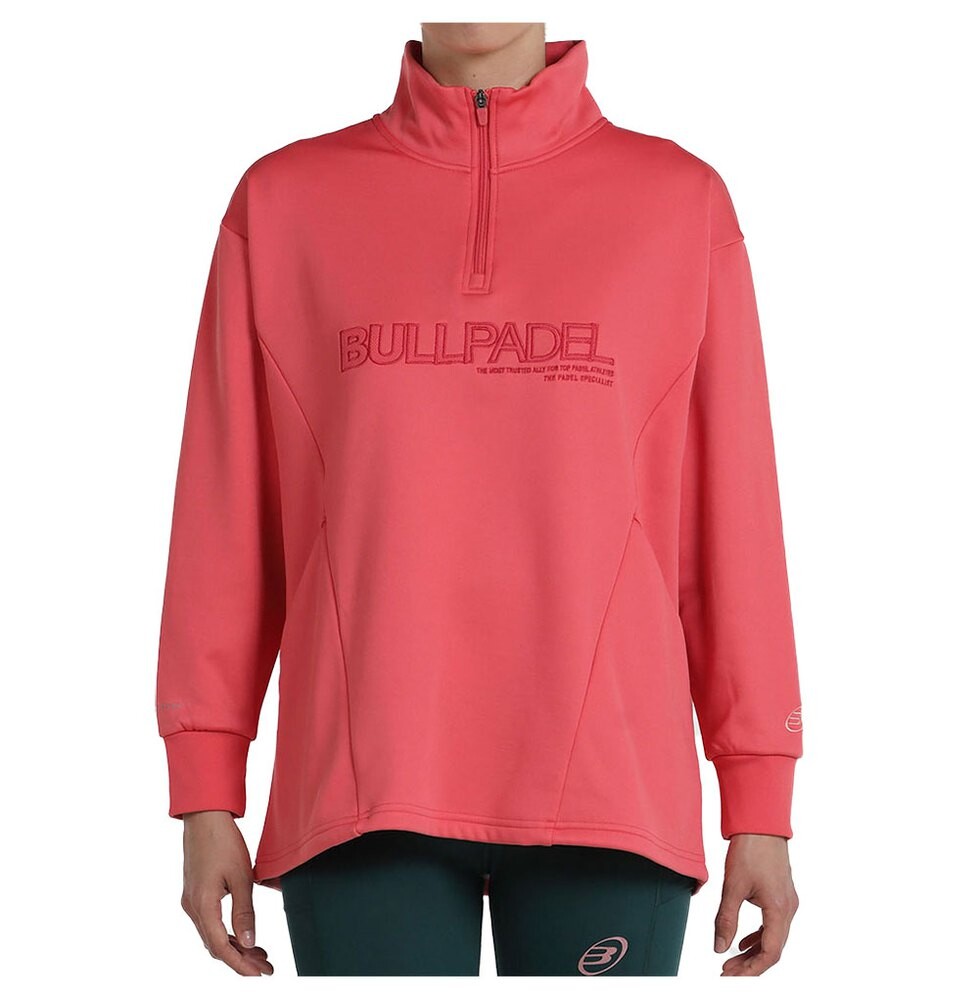 

Толстовка Bullpadel Inane Half Zip, красный