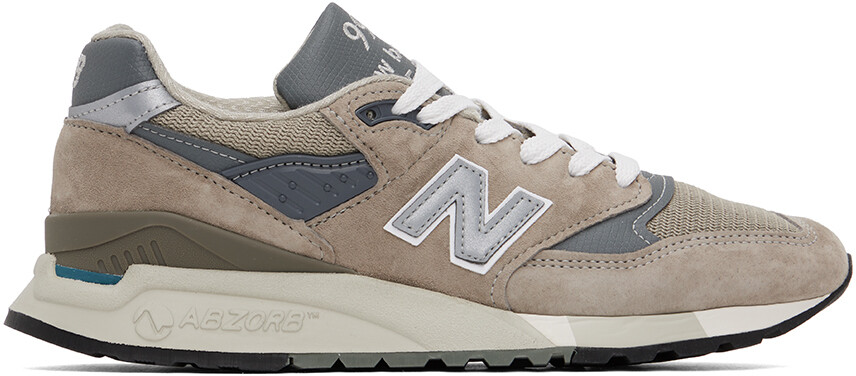 

Серые кроссовки Made In USA 998 Core New Balance