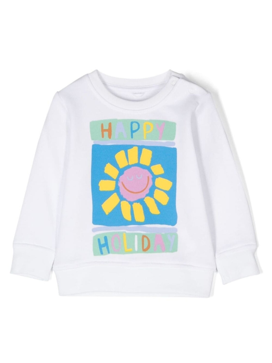 

Stella McCartney Kids толстовка с принтом, белый