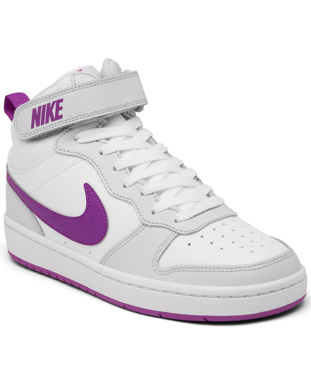 

Повседневные кроссовки Big Kids Court Borough Mid 2 от Finish Line Nike