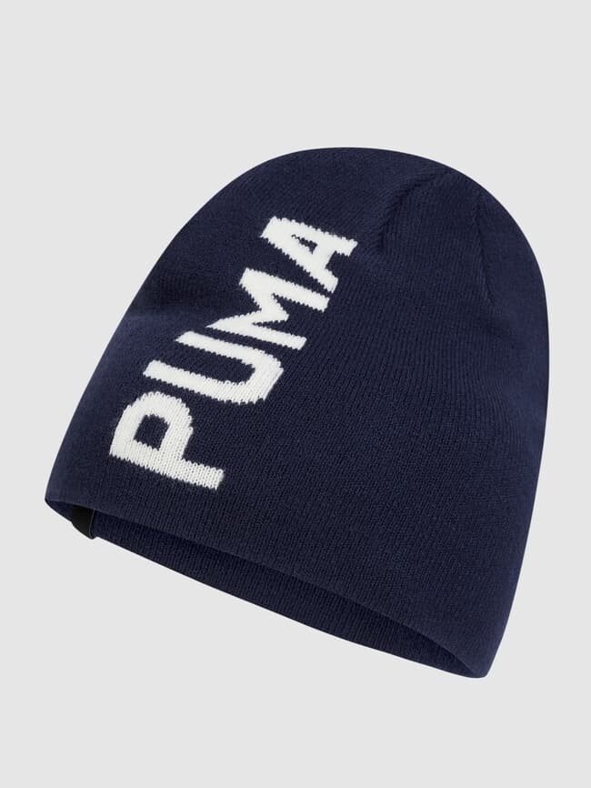 

Шарф со сплошным узором Puma, синий