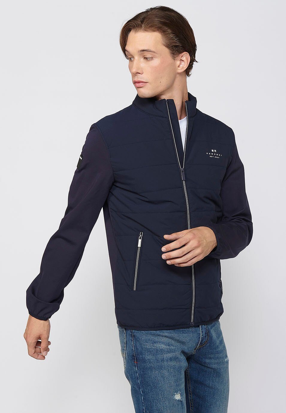 

Куртка Koroshi 2411JA97 Padded, синий