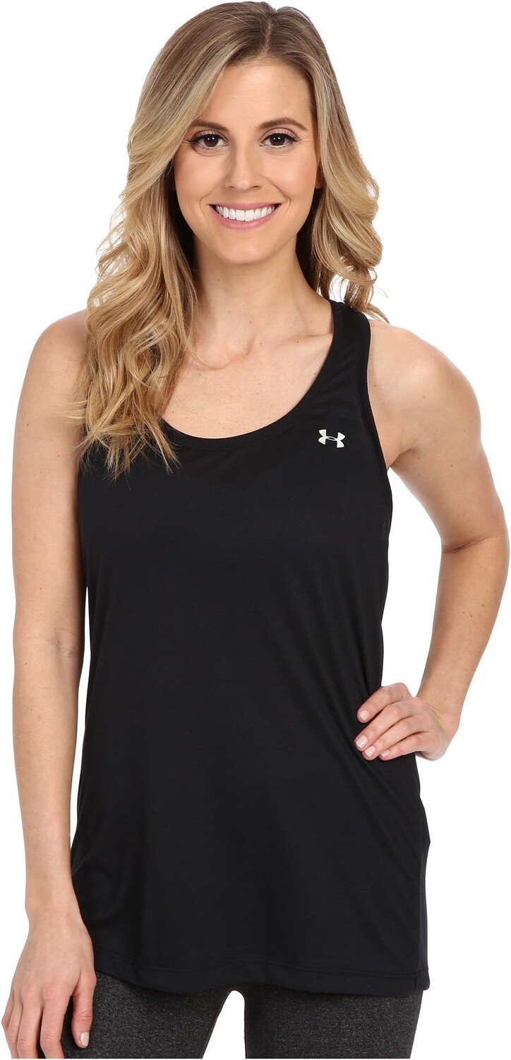 

Майка UA Tech Under Armour, цвет Black/Metallic Silver