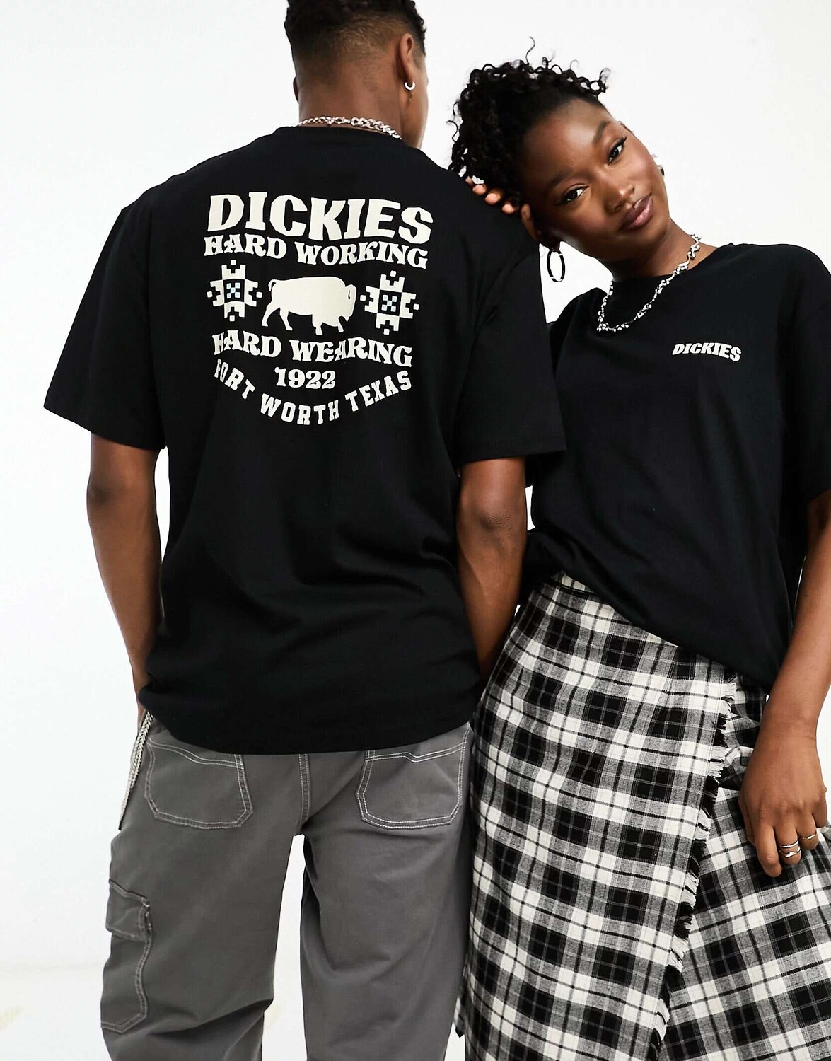 

Черная футболка Dickies Hays с принтом "Техас" на спине, Черный