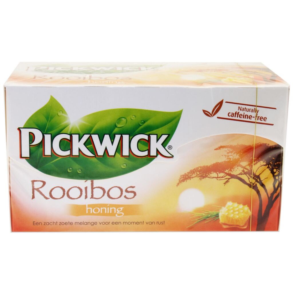 

Pickwick Tea, Оригинальный чай Ройбуш (Ротбуш) с медом (20 чайных пакетиков)