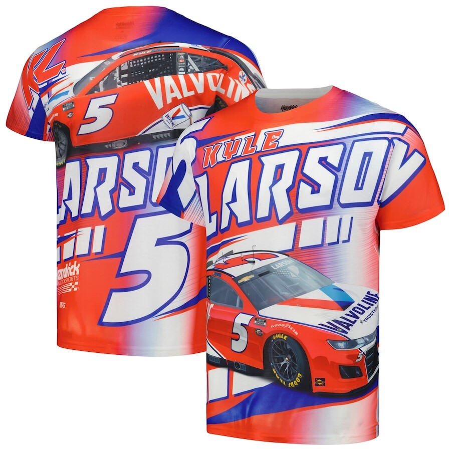 

Футболка с коротким рукавом Hendrick Motorsports Team Collection Kyle Larson, белый