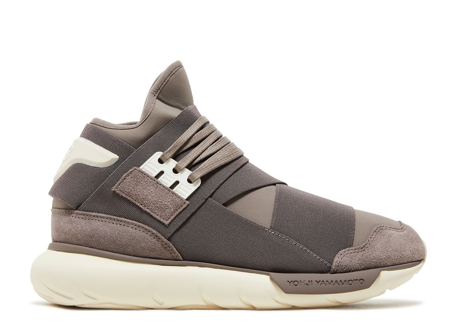 

Кроссовки adidas Y-3 Qasa High 'Brown Cream White', коричневый