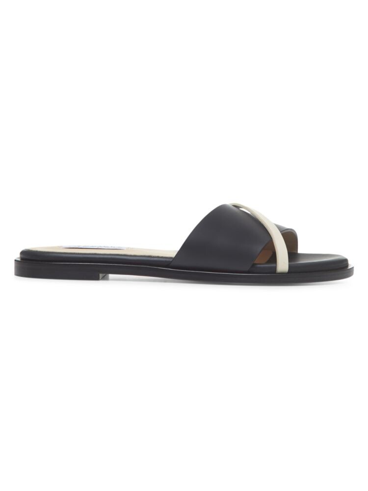 

Кожаные шлепанцы Dossi Gabriela Hearst, цвет Black Cream