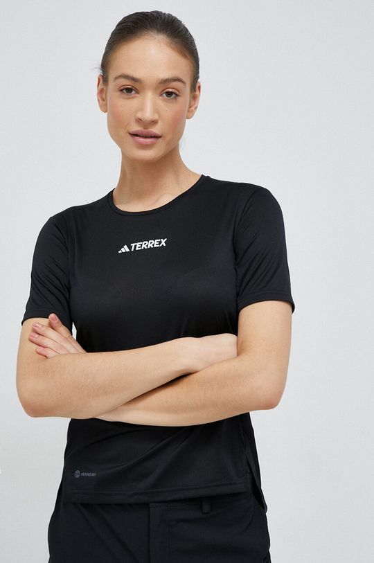 Мультиспортивная футболка adidas, черный