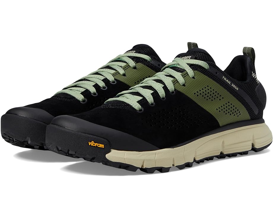 Походная обувь Danner Trail 2650 3, цвет Jet Black/Chive Green