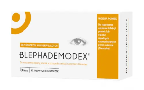 

Blephademodex Chusteczki 30 szt. салфетки для гигиены глаз, 30 шт.