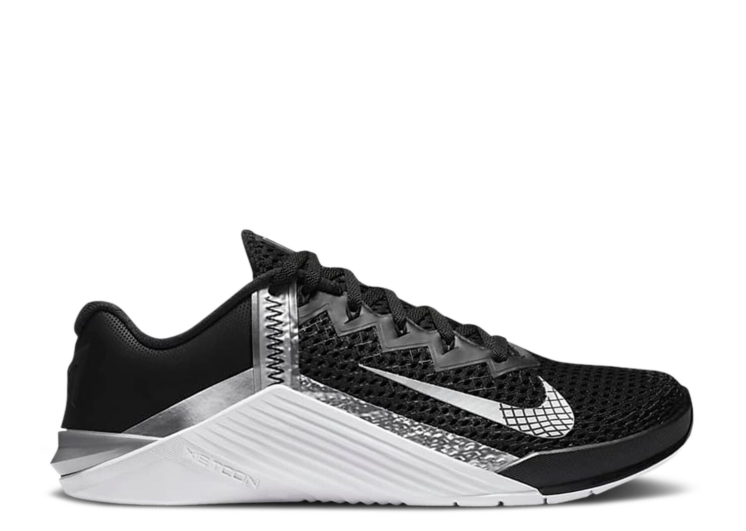 

Кроссовки Nike Wmns Metcon 6 'Black Metallic Silver', черный