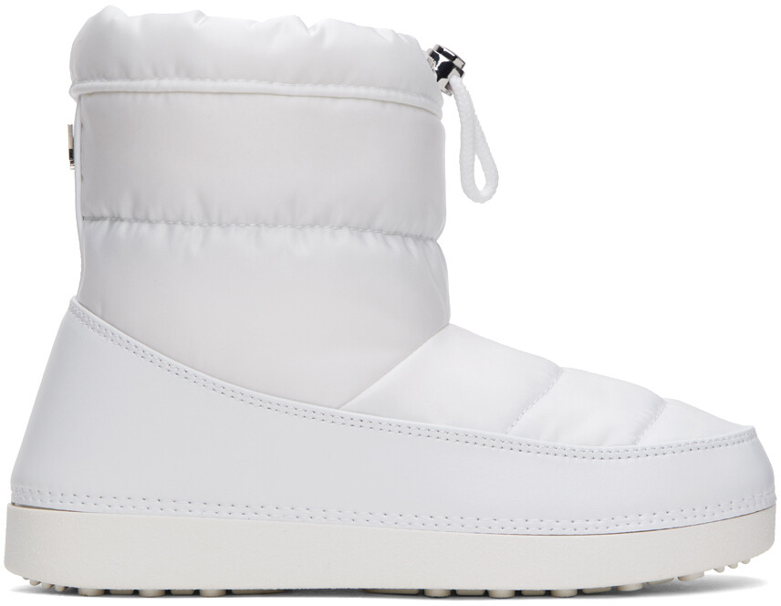 

Giuseppe Zanotti Эксклюзивные белые стеганые сапоги SSENSE, Белый, Giuseppe Zanotti Эксклюзивные белые стеганые сапоги SSENSE