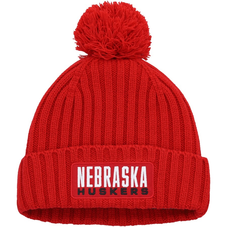 

Шапка adidas Nebraska Huskers, алый