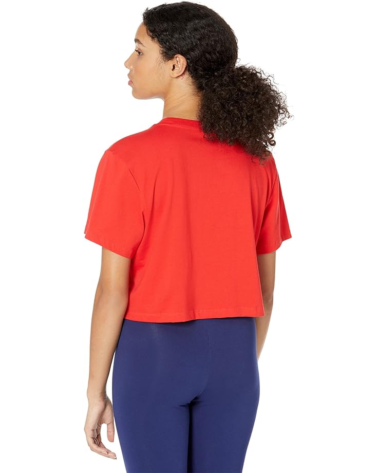 Топ Adidas Americana Crop Top, цвет Vivid Red футболка hc5648 adidas bcblogotee vivid red 116