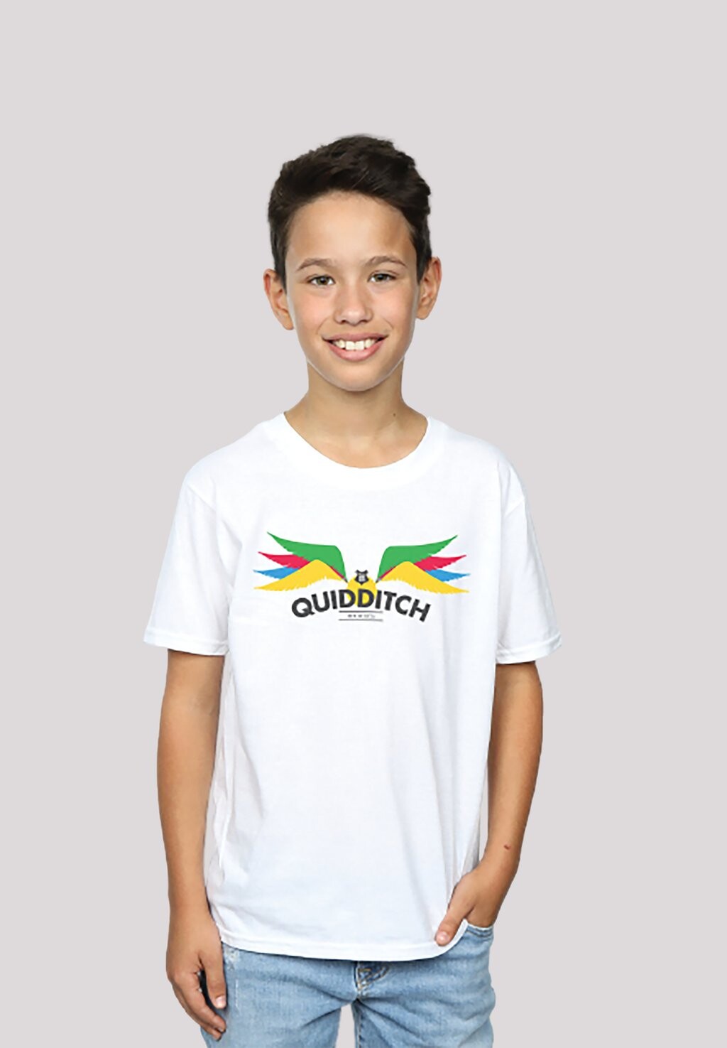 

Футболка с принтом HARRY POTTER QUIDDITCH F4NT4STIC, цвет white