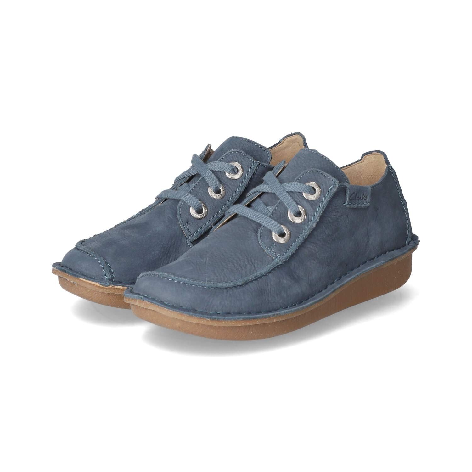 Ботинки Clarks Halbschuhe FUNNY DREAM, синий