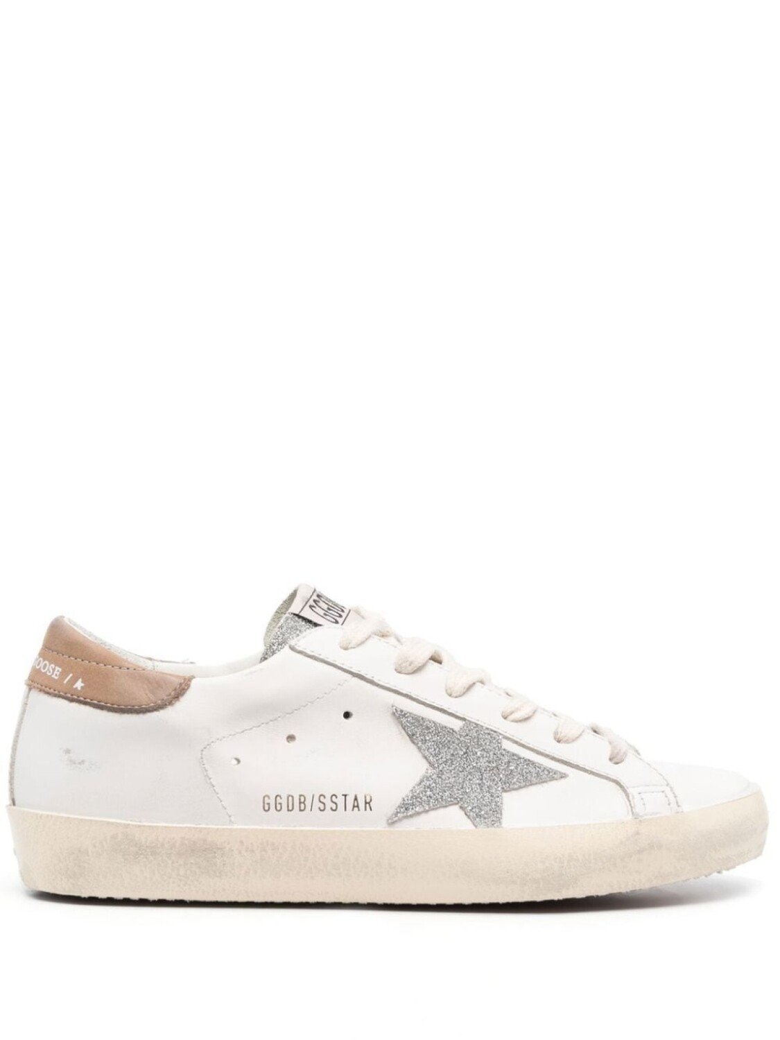 

Golden Goose кеды Super-Star на шнуровке, нейтральный цвет