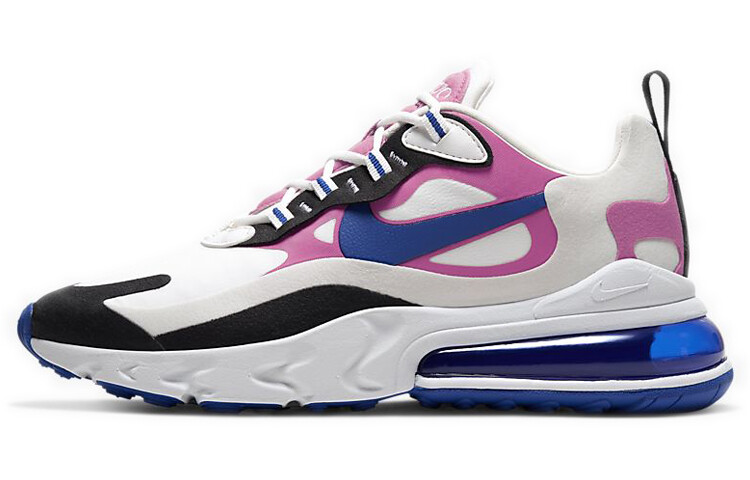 

Nike Wmns Air Max 270 React Белая фуксия, синяя