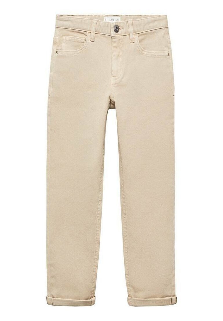 

Джинсы Straight Leg PERU Mango Kids, цвет beige