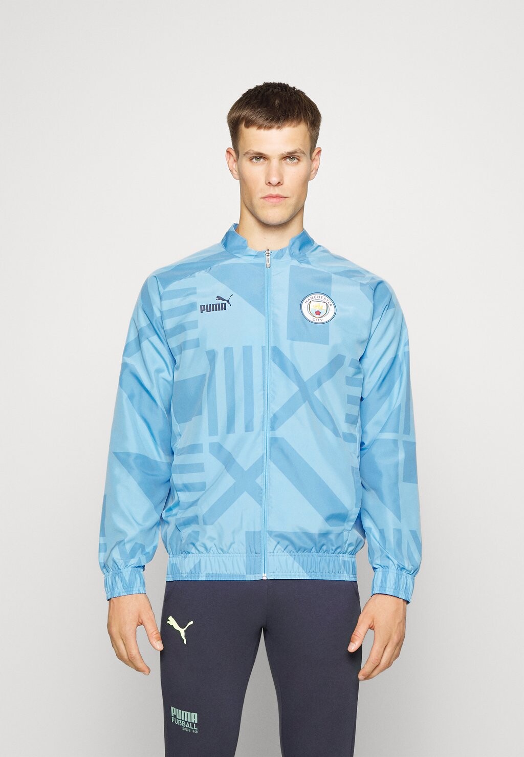 

Куртка Puma MANCHESTER CITY PREMATCH, цвет light blue/peacoat