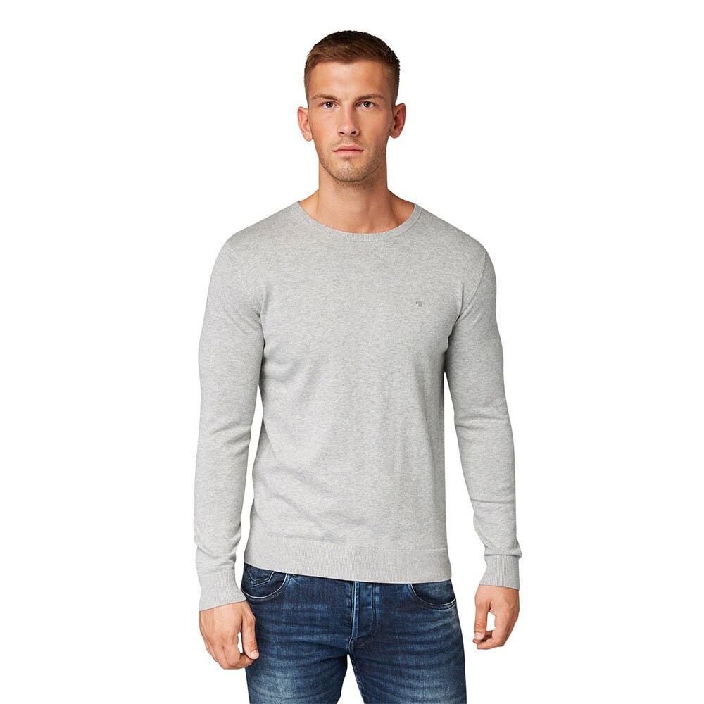 

Свитер Tom Tailor Simple Knitted, серый