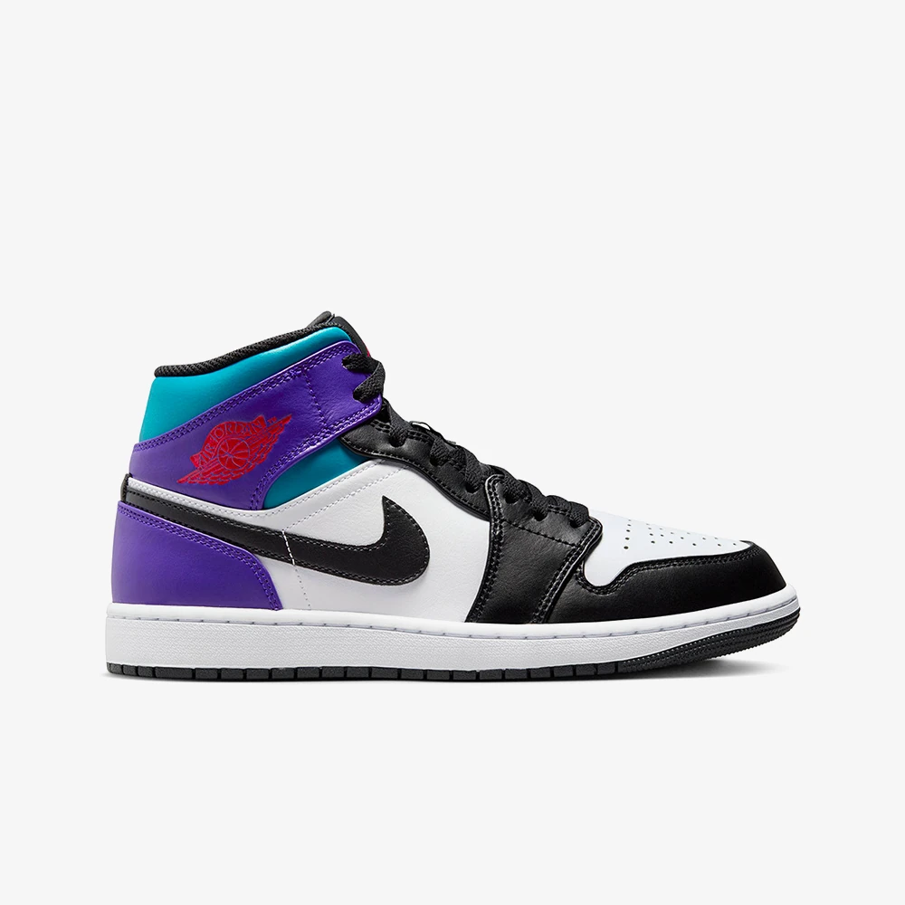 

Кроссовки 1 Mid 'Teal Purple' Jordan, фиолетовый