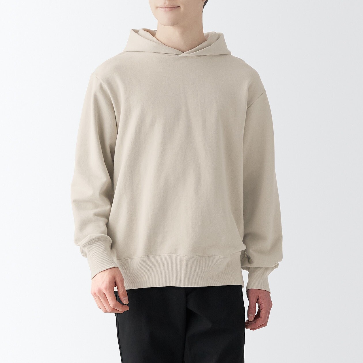 

Толстовка с капюшоном MUJI, бежевый