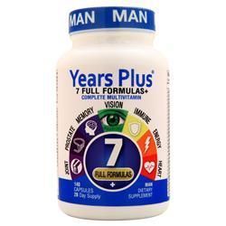 Century Systems Years Plus 7 полных формул + Полное поливитаминное мужское долголетие 140 капсул