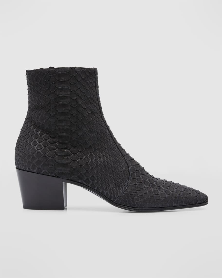 

Мужские ботильоны Vassili 60 Python на молнии Saint Laurent