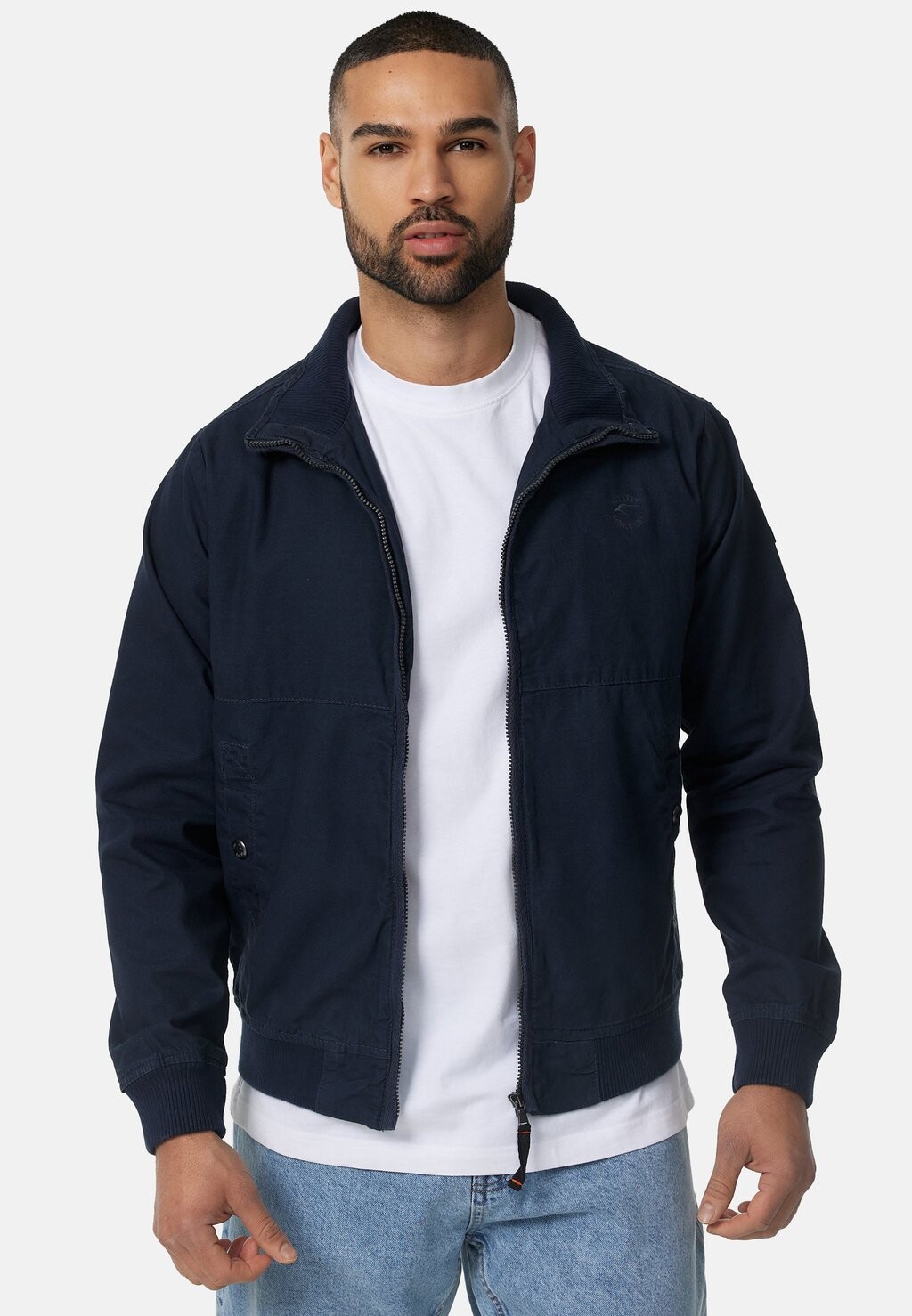 

Демисезонная куртка ÜBERGANGS FORTY INDICODE JEANS, цвет navy