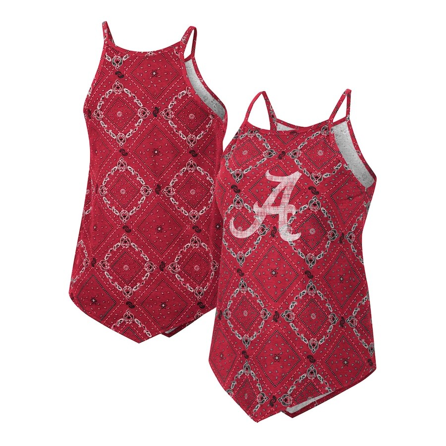 

Топ Wrangler Alabama Crimson Tide, малиновый