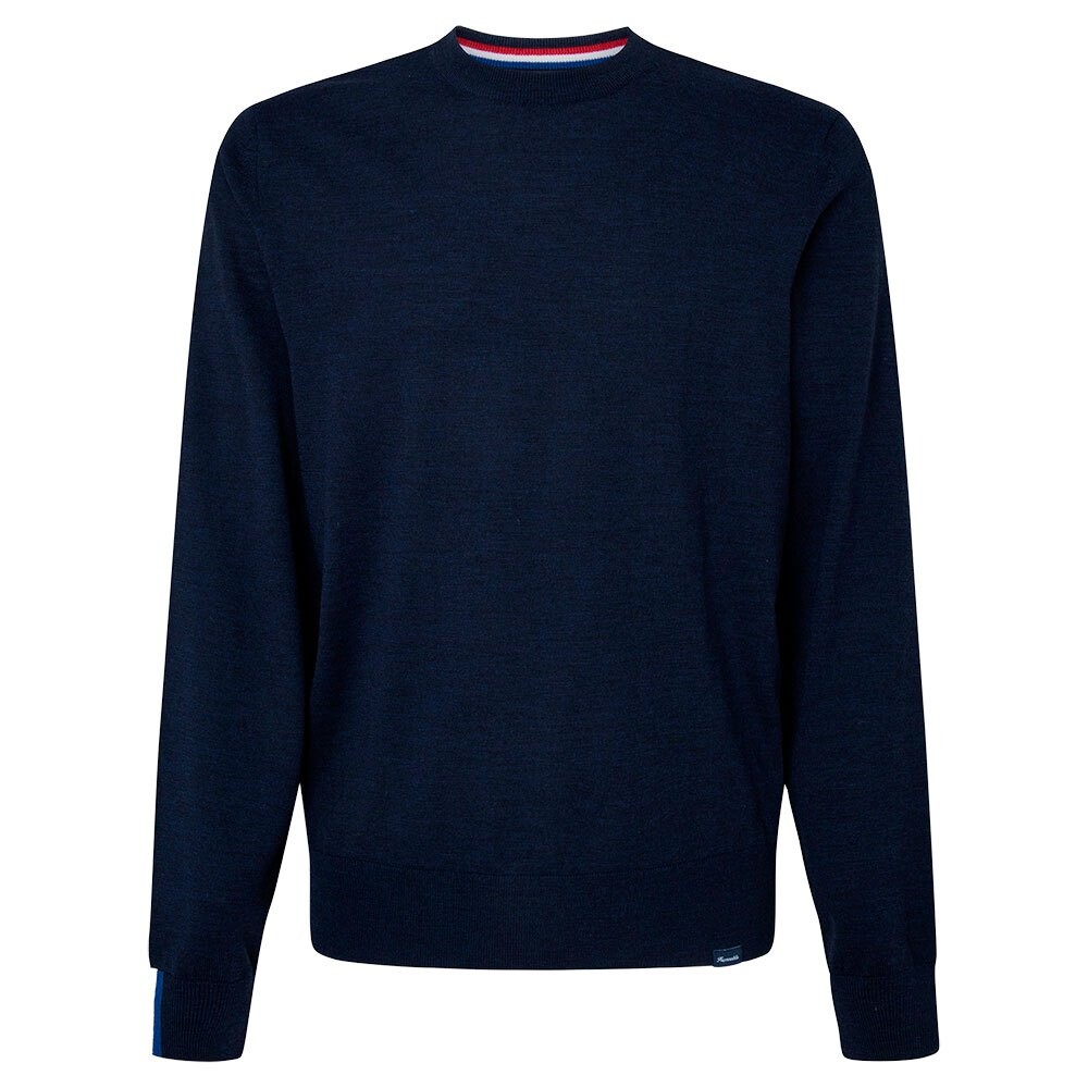 

Свитер Façonnable Kntin Tarsia Crew Neck, синий