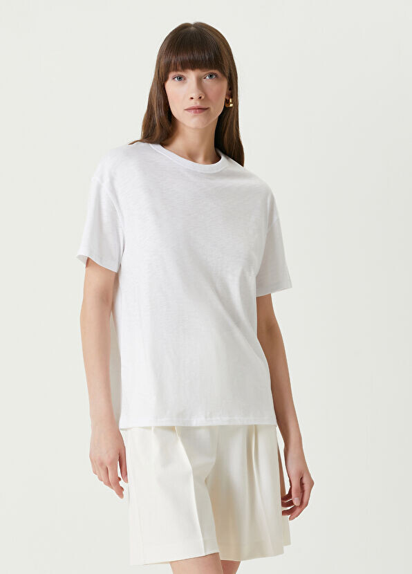 

Мини-Футболка бойфренда Slub Rag&Bone, белый