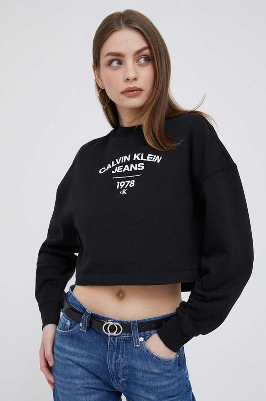 

Толстовка Calvin Klein Jeans, черный
