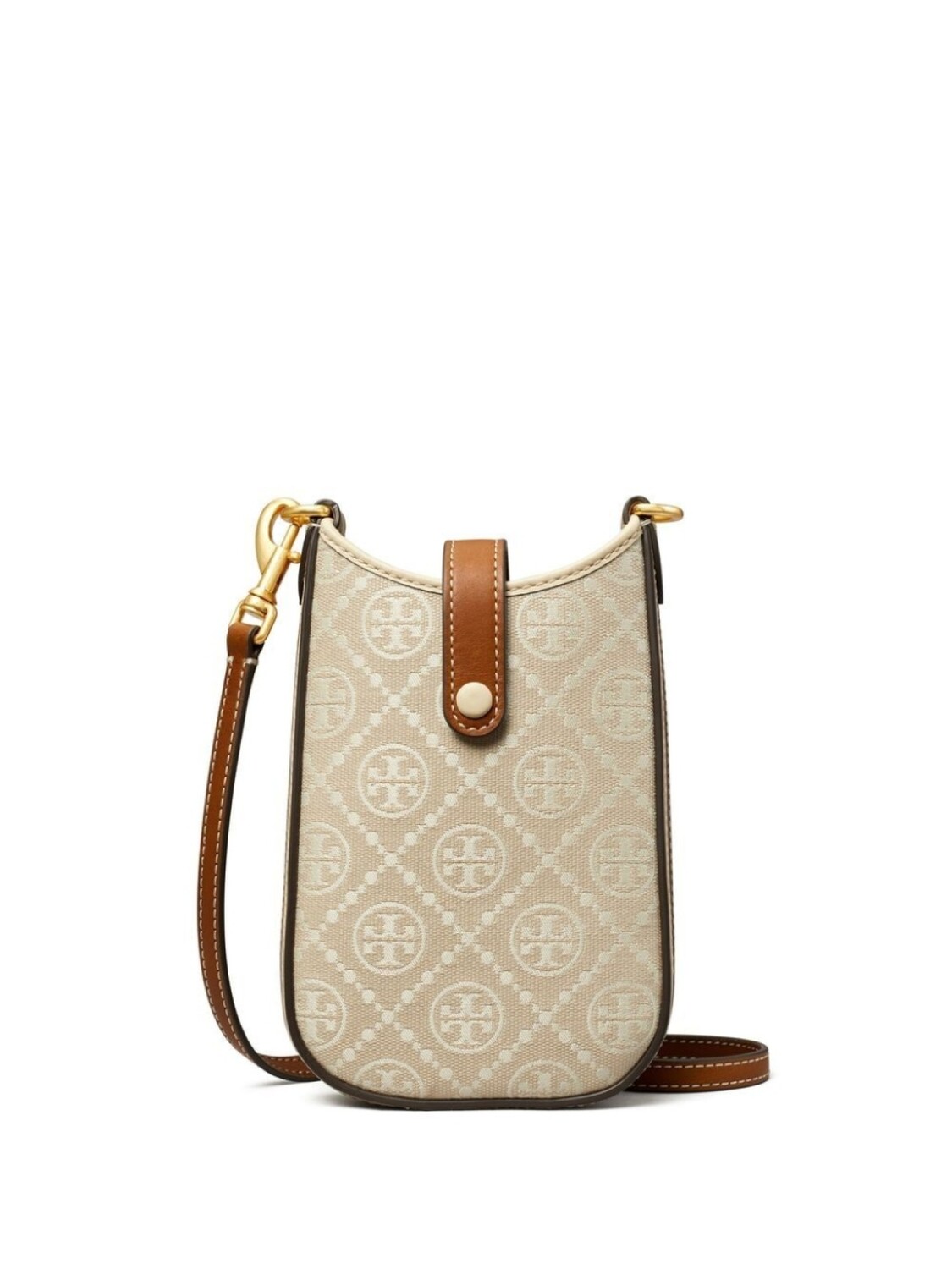 

Tory Burch сумка через плечо T-Monogram, серый