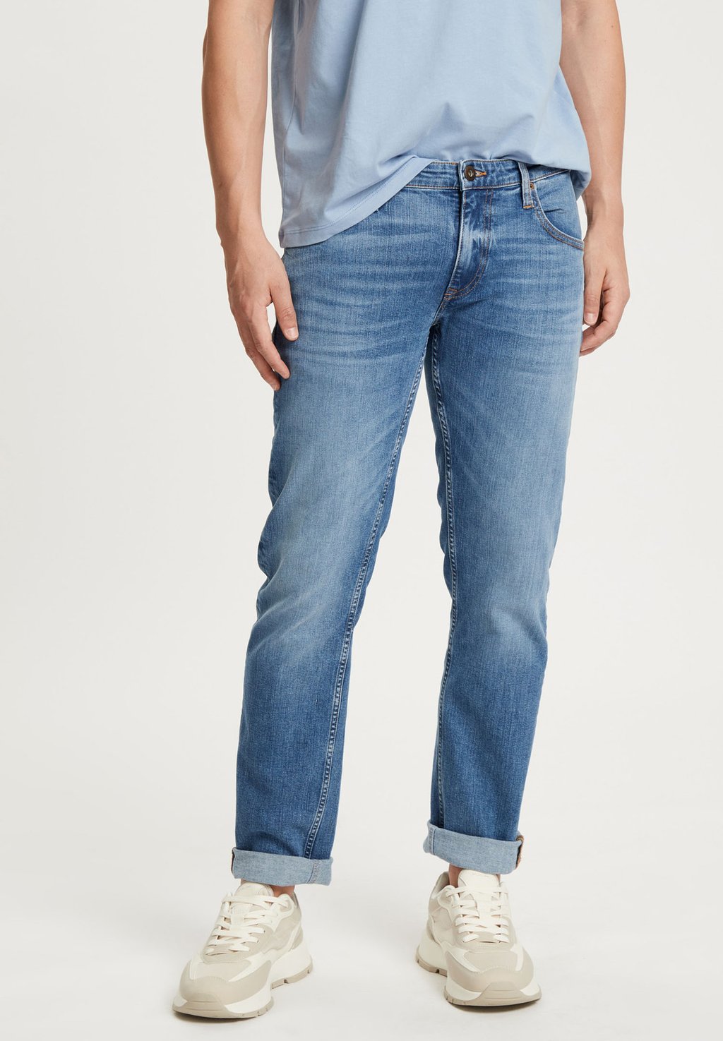Джинсы приталенного кроя DAMIEN Cross Jeans, цвет light-blue