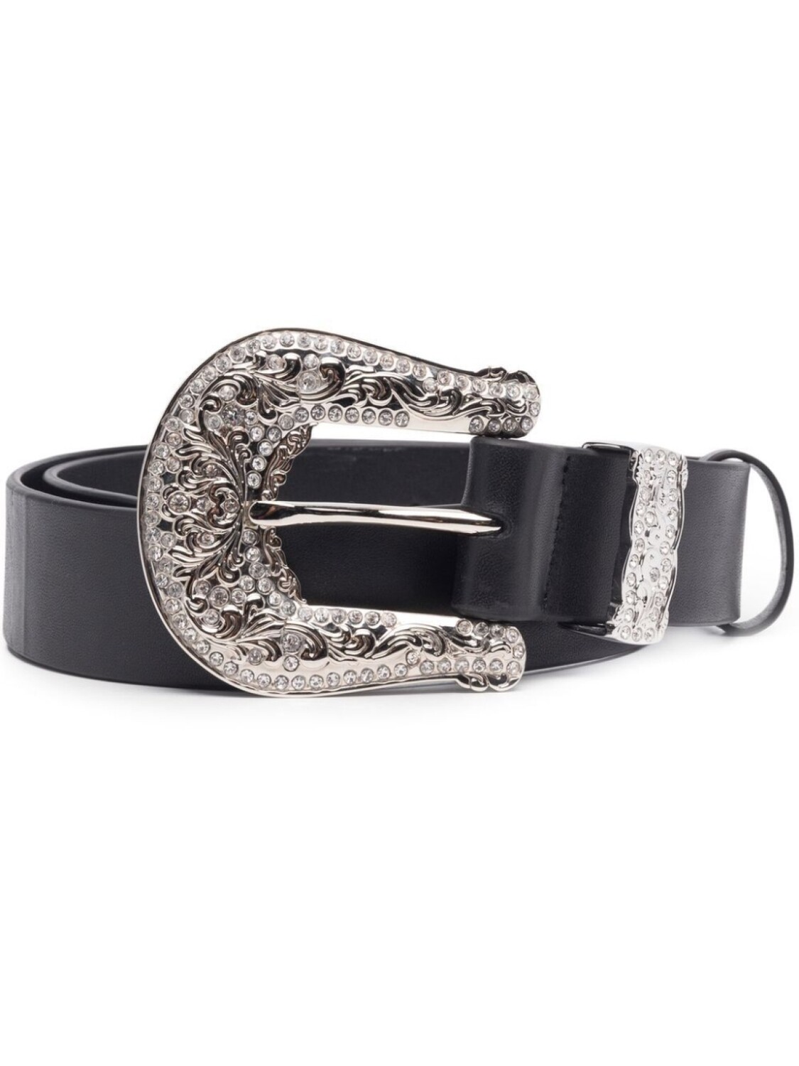 

Alexandre Vauthier ремень с кристаллами, черный