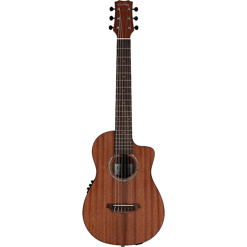 Акустическая гитара Cordoba Mini II MH-CE Acoustic-Electric Guitar cordoba mini ii mh акустическая тревел гитара цвет натуральный
