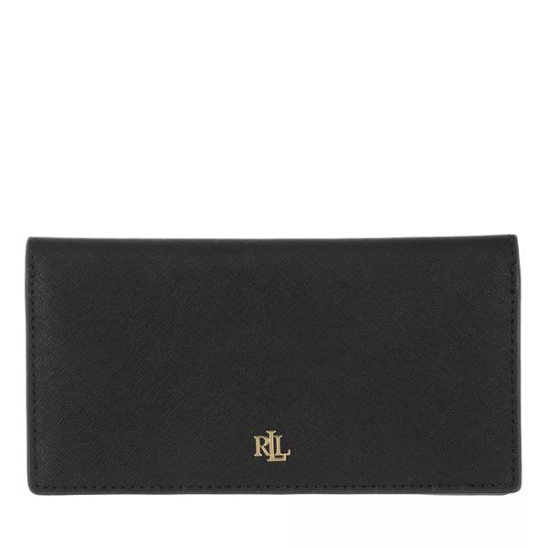 Кошелек slim wallet wallet medium Lauren Ralph Lauren, черный