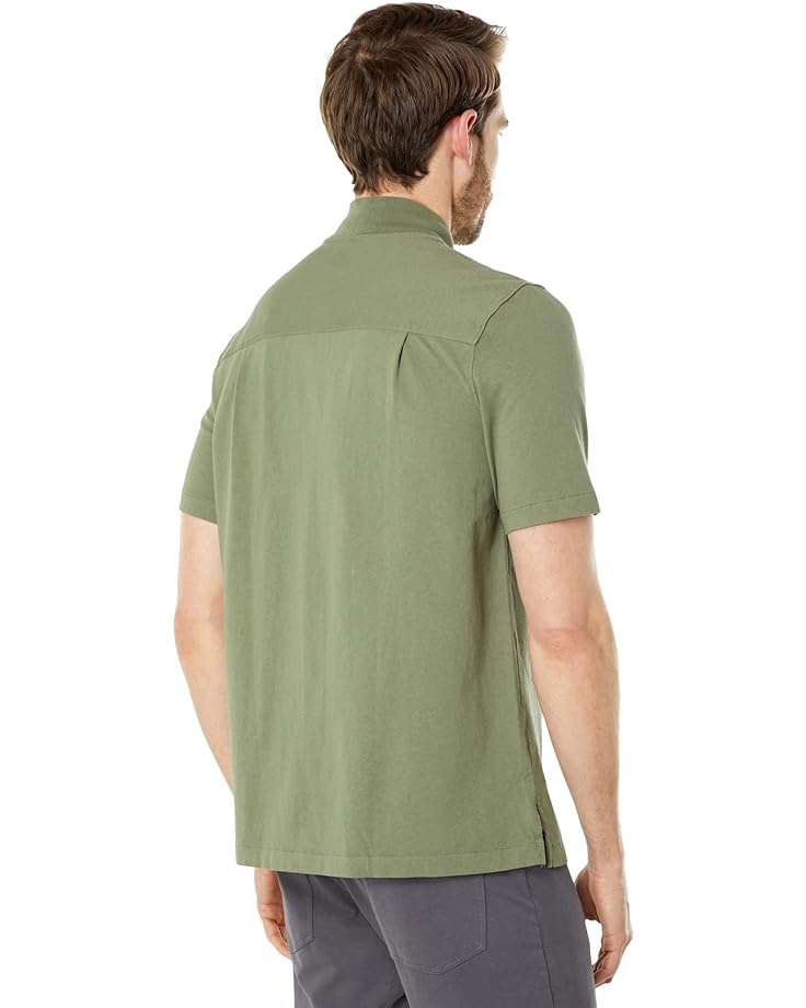 Рубашка Good Man Brand Short Sleeve Rib Collar Shirt, цвет Clover